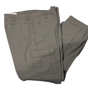 New Grey 40x32 Wrangler Men's Dark Gray Cargo Pants